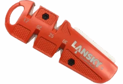 Lansky C-Sharp Portable Ceramic Sharpener Orange 800 Grit 600 Grit