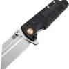 Artisan Proponent Liner Lock Knife Black G10 Handle Plain D2 Blade ATZ-1820P-BKF