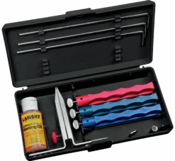 Lansky Standard 3-Stone System-1 Precision Knife Sharpening Kit 4 Angles LKC03
