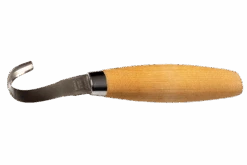 Mora Hook Carving Knife 162 Double Edge Hook Blade Wood Handle 13388