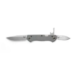 Benchmade 317 Weekender Folding Knife Cool Gray G10 Handle S30V Clip Point Plain Edge -Sharp Knife Shop BM317 2 05274.1677689676