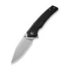 (Dropping 10-16) Civivi Tranquil Folding Knife Black G10 Handle 14C28N Clip Point Plain Edge Satin Finish C23027-1