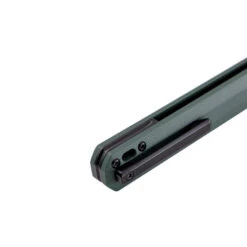 Tekto F2 Bravo Folding Knife Green G10 Handle W/Black Accents D2 Drop Point Plain Black Blade -Sharp Knife Shop GF 5 78056.1686856471