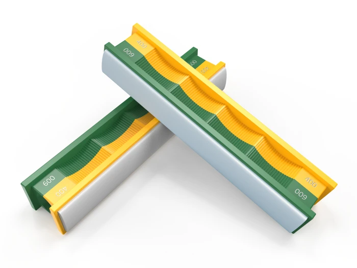 Wicked Edge Medium 400 And Fine 600 Stones Pack For Curved Blades WERC400600 1 Wicked Edge Medium 400 And Fine 600 Stones Pack For Curved Blades WERC400600