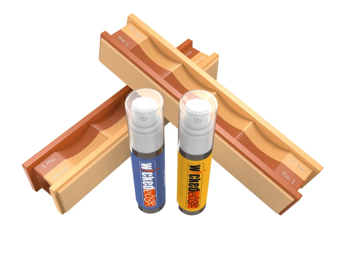 Wicked Edge 1/0.5 Micron Diamond Emulsion & Leather Strops WE010.5PDE 1 Wicked Edge 1/0.5 Micron Diamond Emulsion & Leather Strops WE010.5PDE